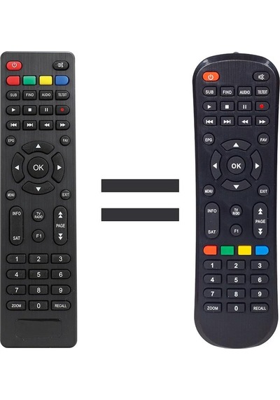 Magbox Uranüs / Rose 8030 Hd / Digipol Dp88 / Riosat Rhd-900 / Mastertech Mr-800 Hd Uydu Kumandası