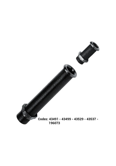 Thru-Hull Stand. Flange. 7/8".Int.22mm. L62mm.White