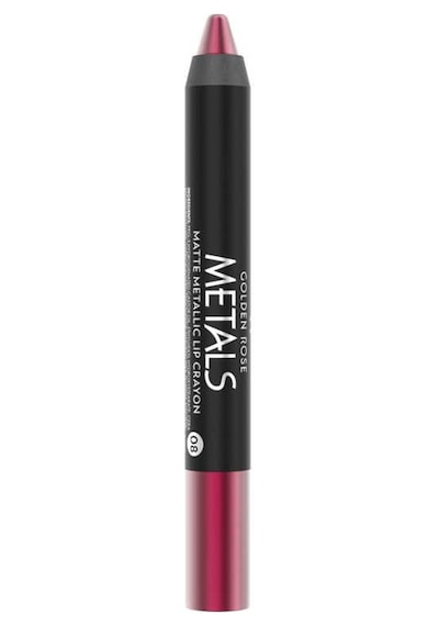 Golden Rose Metals Matte Metallic Lip Crayon Kalem Ruj 08