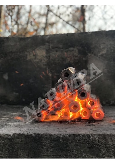 Meşe Briket Mangal Kömürü 4Saat Yanma 10Kg