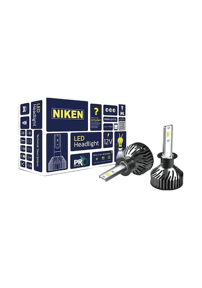 Niken Led Xenon Pro Serisi H1 Far Ampulü 2'li Takım
