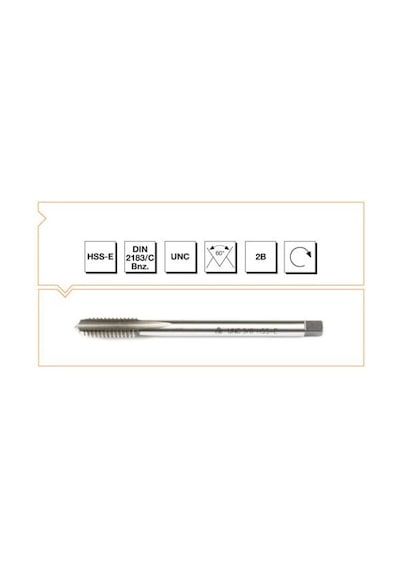 Makina Takım Hsse Dın2183/c Mak.klz. Unc 7/8"x9 2b-mte B00105952222