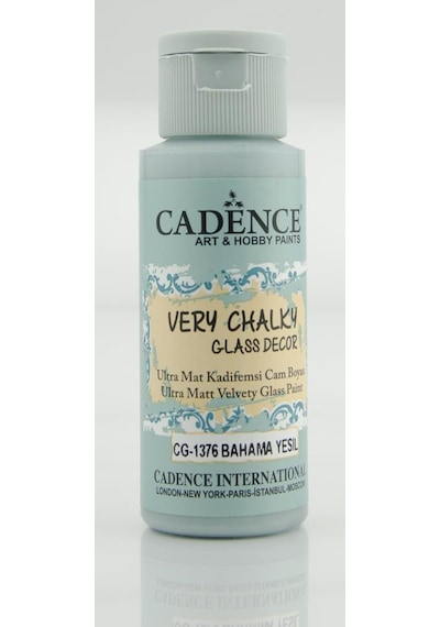 Cadence Very Chalky Glass Cg-1376 Bahama Yeşil