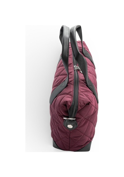 Silver & Polo Silver Polo Bordo - Siyah Memory Unisex Kadın Erkek Seyahat Çantası Sp1152