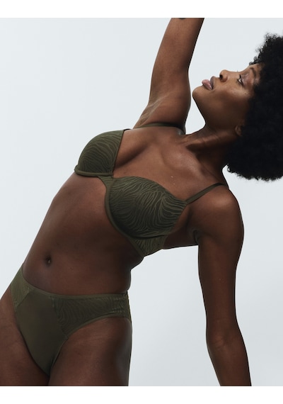Marks & Spencer Body Lace Balenli Demi Cup Sütyen T33002497 Yeşil