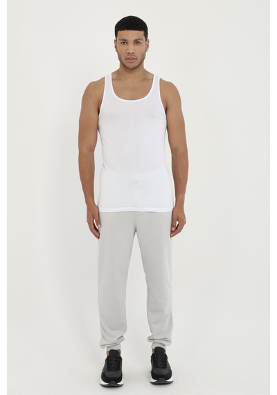 Dufy Erkek Slim Fit Beyaz Atlet-26357