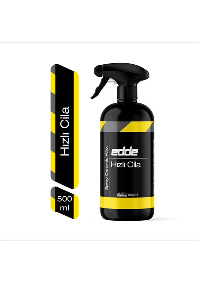Edde Araba Araç Oto Hızlı Cila 500 Ml Oto Detailing