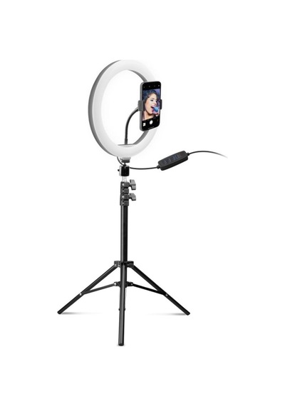 Ring Light Led Işık 10 Inch 26 Cm Youtube, Tiktok, Kuaför Işığı Parlaklık Ayarlı + 210 Cm Tripot
