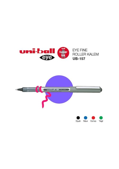 Uni-Ball Ub-157 Yeşil Eye Fine 0.7 Kalem
