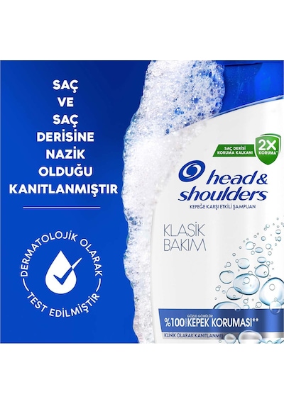Klasik Bakım Kepek Karşıtı Şampuan 250 Ml Tüm Saç Tipleri