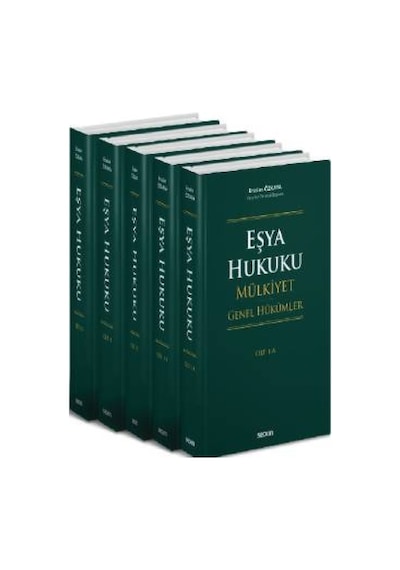 Seçkin Yayıncılık - Eşya Hukuku (5 Cilt )