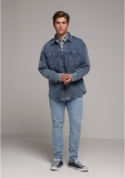 Colin's Colins Slim Fit Erkek Light İndigo Denim Jean Pantolon Cl1081047 Q1.v1 Dn44961