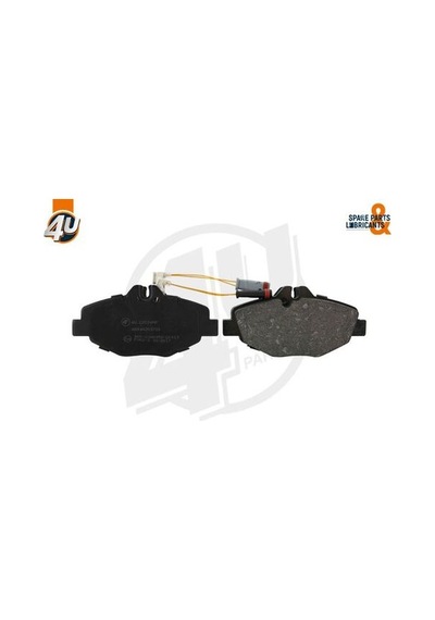 4u 22094mr Fren Balatası Ön Mercedes 34206520