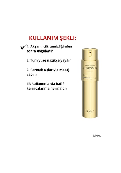 Sudee Luxegold Pdrn 300 Renewal Serum 2 Ml 10 Adet Altın Spiküller Ve Pdrn Lifting Serum