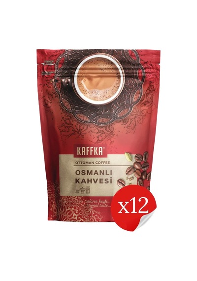 Şekeroğlu Kaffka Osmanlı Kahvesi 150 Gr 12 Adet Geleneksel