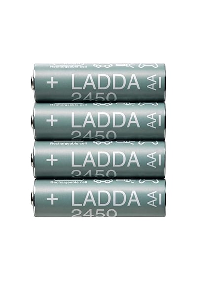 Ladda Şarj Edilebilir Pil, Hr06 Aa 1.2v 2450mah