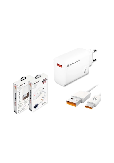 Sprange Pt-x67 67w Turbo Usb Şarj Usb-c Data & Şarj Kablo