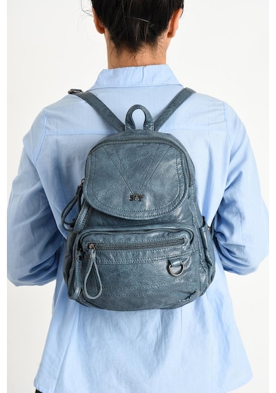Baginn Y.s.deri Mini Boy Kadın Sırt Çantası Vegan Deri Bayan Sırt Çantası 27 20 Cm Yumuşak Doku Çok Cepli 001 Baginn Y.s.deri Mini Boy Kadın Sırt Çantası Vegan Deri Bayan Sırt Çantası 27 20 Cm Yumuşak Doku Çok Cepli 001