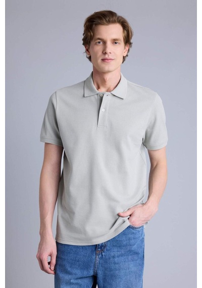 Defacto %100 Pamuk Polo Tişört E9504ax26spgn1255 Yeşil-gn1255