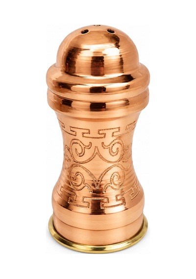 Aura Copper El İşlemeli Bakır Tuzluk Dekoratif Sofra Tuzluğu Ve Baharatlık Ac-tz-002