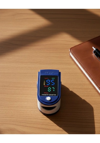 Zenvia Parmak Tipi Pulse Oksimetre Hassas Ölçüm Taşınabilir Zindelik Cihazı Znv2026