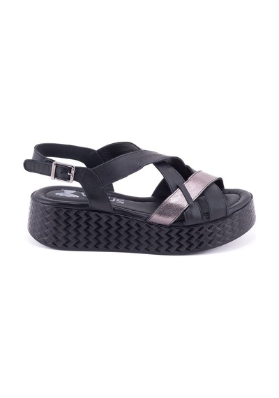 Venüs 2409943 Kadın Sandalet Ven6-2409943827 Siyah