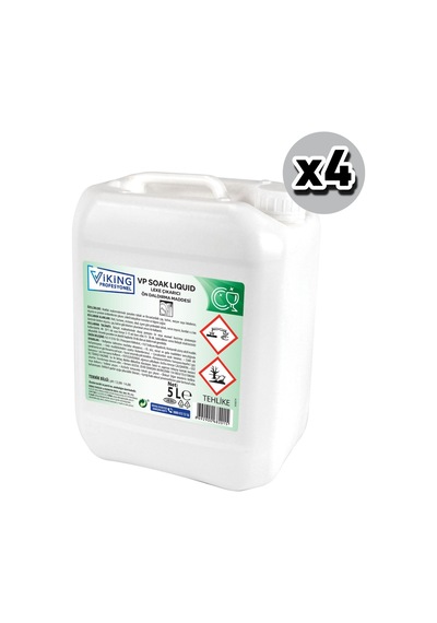 Viking Vp Soak Lıquıd Leke Çıkarıcı Ön Daldırma Maddesi 4 x 5 L