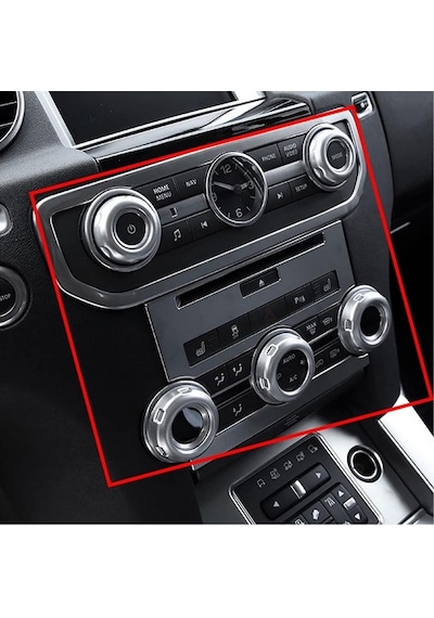 Range Rover Sport Klima Düğme Kaplaması 5'li Set 2010-2013