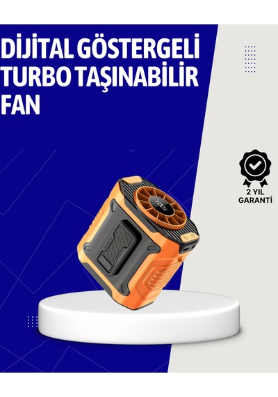 5000mah - 569 - Şarjlı Soğutma - Spt-gld - Fanı Tnabilir