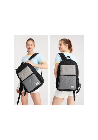 Smart Bags Sırt Çantası Okul Boyu Laptop Gözlü 3155 Koyu Gri