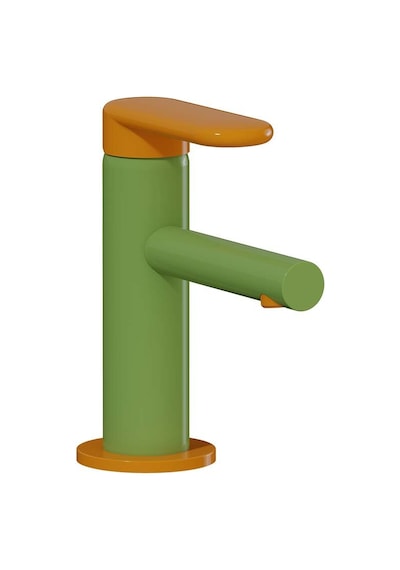 VitrA Sento Çocuk Lavabo Bataryası Sarı - Yeşil A4266646
