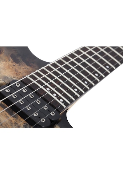 Schecter Reaper-6 Elektro Gitar (Satin Charcoal Burst)