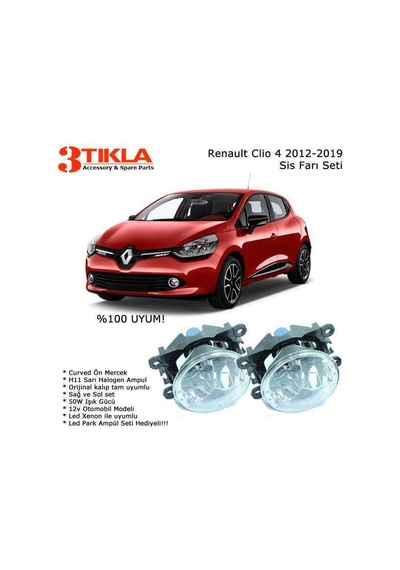 Renault Clio 4 2012-2019 Sis Farı Seti Oem:261500097R