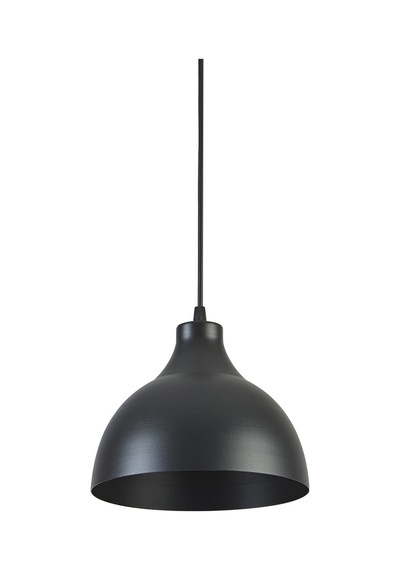 Vega Modern Tasarım Cafe Mutfak Salon Siyah Renk Tekli Avize 20cm Çap Diğer