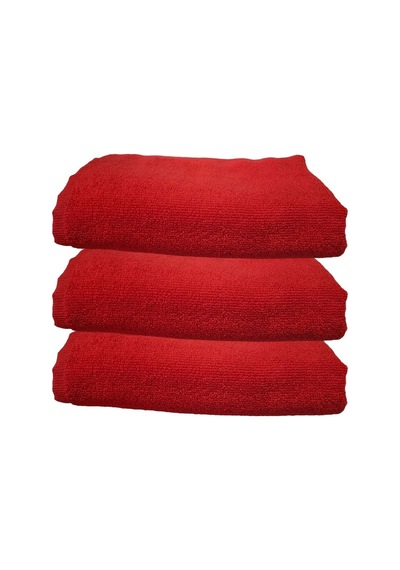 3'lü Paket Boya Tutmayan Mikrofiber El Yüz Spor Kuaför Havlusu 50 (535750703)