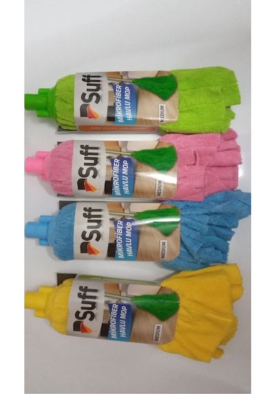 Mikrofiber Medium Havlu Mop Yedek 2 Adet Diğer