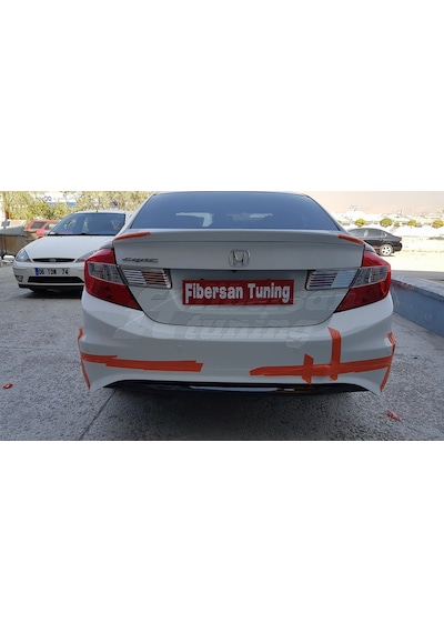 Honda Civic Fb7 Tampon Ekleri 2013-fibersan Tuning