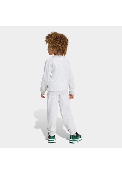 Adidas Little Kids Minecraft Jog Set Çocuk Gri Eşofman Takımı Ks9036