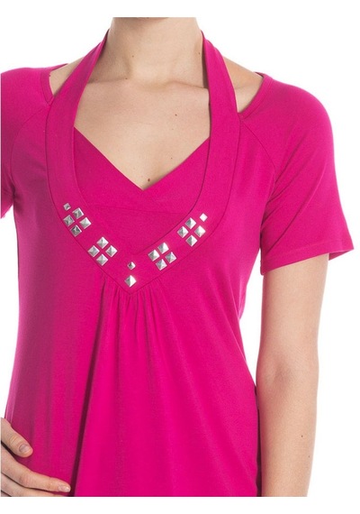 Bulalgiy Kadın Pembe Tunik-Plaj - Bga568947