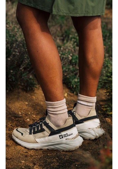 Jack Wolfskin 4057001 5154 Dromoventure Athletic Low W White Pepper Kadın Outdoor Ayakkabı 001
