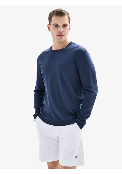 Erkek Sweatshirt 40924 - Lacivert Lacivert
