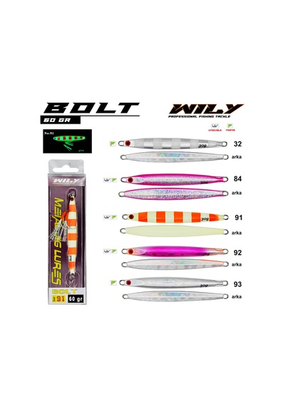 Wily Bolt Jig 60 Gr
