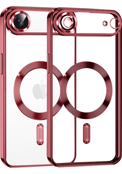 Apple İphone Uyumlu 17 Air Kross Magneticsafe Kapak - Kırmızı Renk