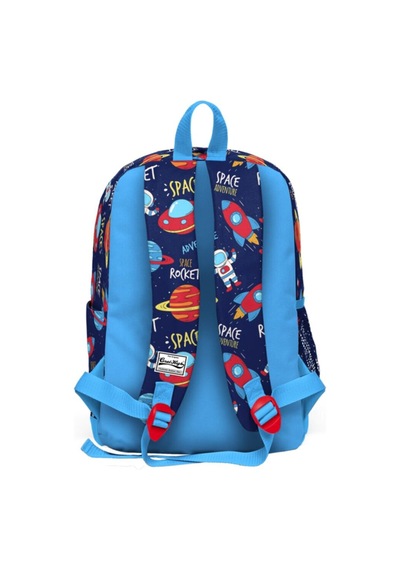 Coral High Kids Desenli Dört Bölmeli Usb Şarjlı Kulaklık Çıkışlı Sırt Çantası 23280