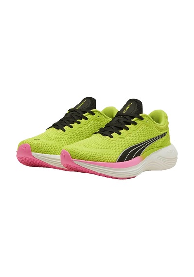 Puma Puma Unisex Yol Koşusu Ayakkabısı Scend Pro Yeşil/pembe/beyaz 9418 Çok Renkli