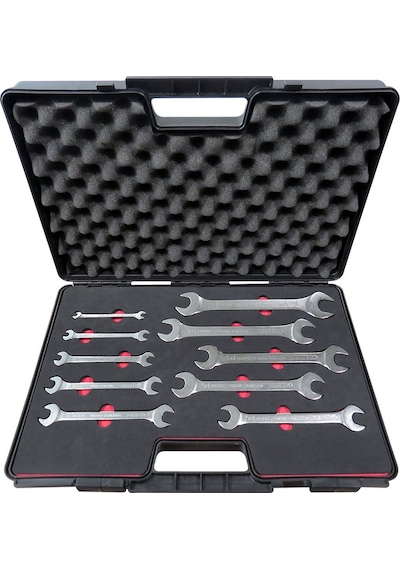 Brio Anahtar İki Ağız Set 10 Parça 6x7-24x27 Çantada