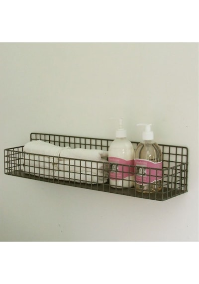 Metal Banyo, Mutfak Rafı 2’Li Set Wd-241 Siyah