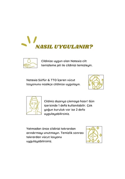 Natexia Çocuklar İçin Scaderm Sülfür&tto Vücut Losyonu 100 Ml