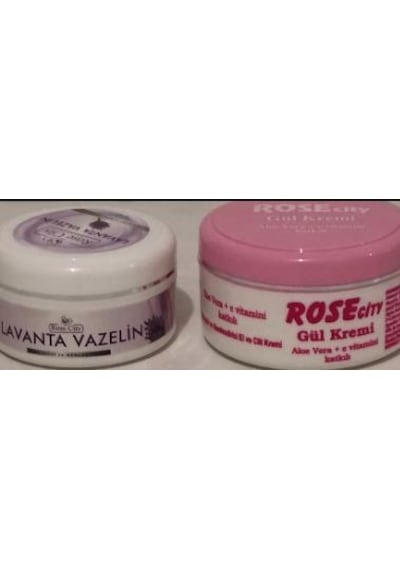 Rose City Lavanta Vazelin 75 ML + Gül Kremi 135 ML