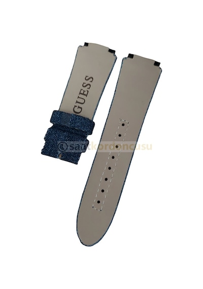Guess W0040g6 Mavi Kot Yüzeyli Kordon